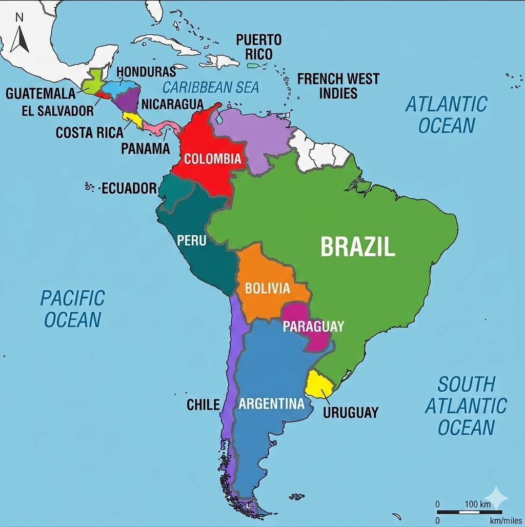 Travel eSIM data plans for Latin American countries