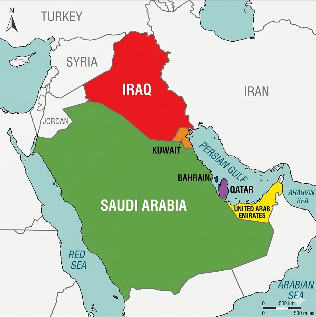 Travel eSIM data plans for Gulf region countries