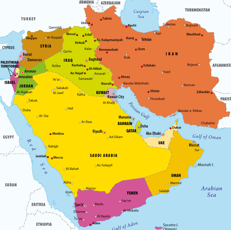 Travel eSIM data plans for Middle East
