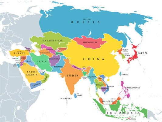 Travel eSIM data plans for Asia and Oceania